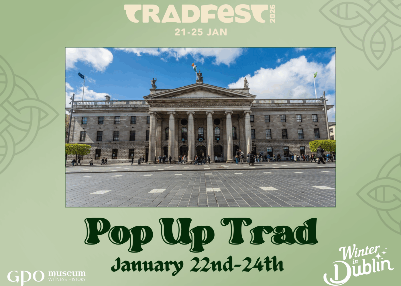 gpo museum pop up trad